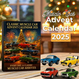 🎅🎄 Klasszikus Muscle Car Adventi naptár 2025