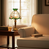 Antik barokk LED asztali lámpa