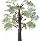 Karácsonyi LED fények pálmalevél formában