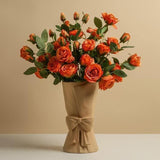 Knot & Bloom - Kerámia váza masnival