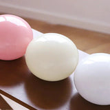 Fém és Üveg Marshmallow Asztali Lámpa