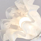 Vintage Virág Asztali Lámpa Állítható