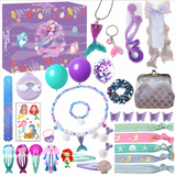 Alu játékkal készült karácsonyi naptár