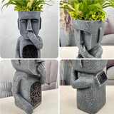 MoaiFény | Napenergia által működő moai kertvilágítás