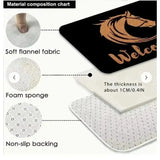 Karácsonyi hóemberes rénszarvas szőnyeg