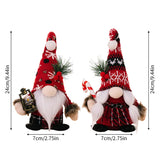 Kötött karácsonyi tündérbaba dísz