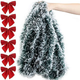 Karácsonyi masni és szalagdísz