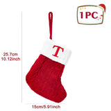 Karácsonyi hópelyhes zokni