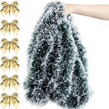 Karácsonyi masni és szalagdísz