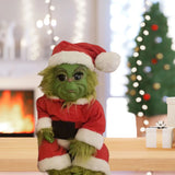 Karácsonyi zöld szörny plüss