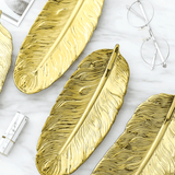 Levél alakú kerámia tálca