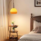 Bauhaus éjjeli lámpás asztal