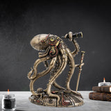 Polip™ - Retro-futurista steampunk polip szobor