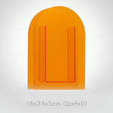 Élénk akril geometriai virágvázák