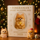 🐾 Pomerániai Édes Csoda Adventi Naptár 2025 🎄✨