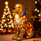 Maszat - Ólomüveg lámpa