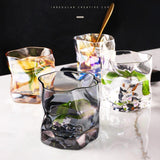 Átalakító textúrájú whiskey pohár szett