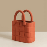 Woven Porcelain Garden Vase